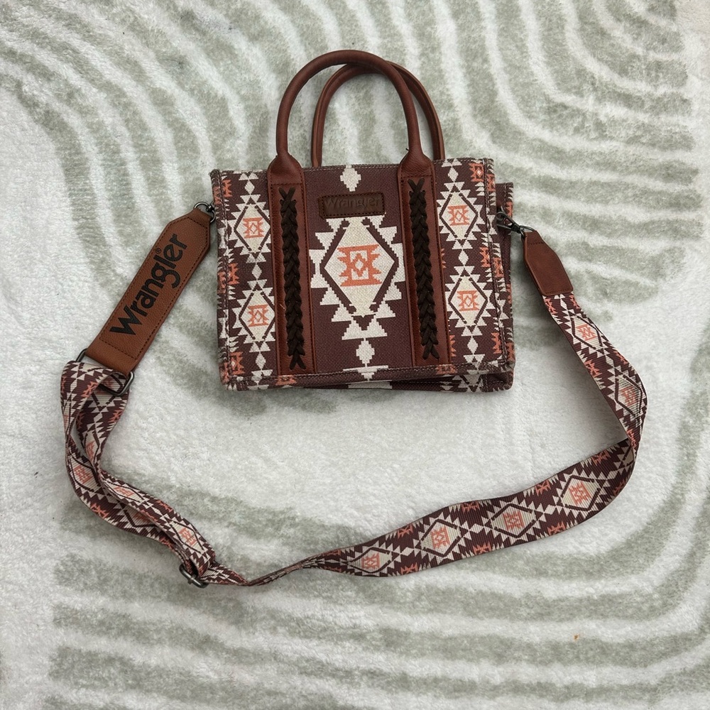 WRANGLER AZTEC TOTE BAG